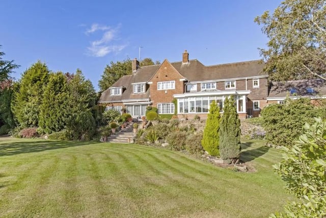 This fully detached, five bedroom house currently listed for £1,100,000.