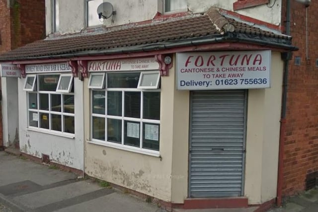 Fortuna was given a one-out-of-five food hygiene rating, meaning major improvement is necessary, following an assessment on October 6.