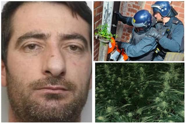 Sokol Shabani was jailed after police discovered a cannabis factory in a former jewellers in Rotherham