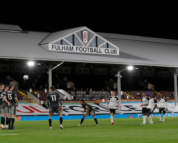 Sheffield Wednesday lost 2-0 to Fulham last night. (Photo by Paul Childs)
