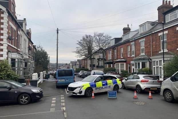 Police have launched an investigation into a shooting through the windscreen of a vehicle on Machon Bank, at Nether Edge, Sheffield, pictured, which they believe is linked to an earlier shooting on the same evening of January 26 at the Sugar Xpress milkshake bar, on Firth Park Road, at Firth Park, Sheffield.
