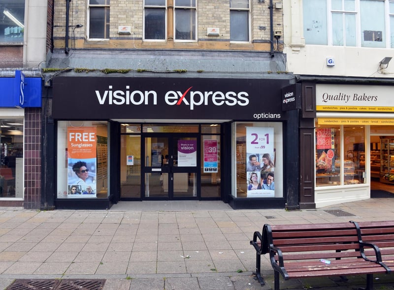 The national eye care specialist Vision Express closed its branch in King Street in June 2019.