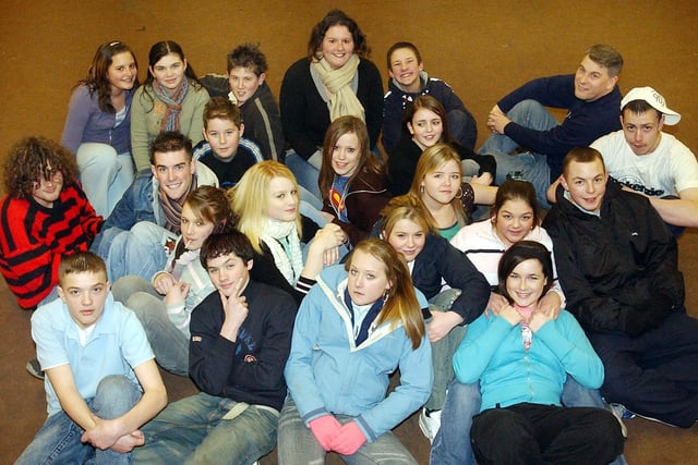 The West View Baptist Church Youth Group in 2006.