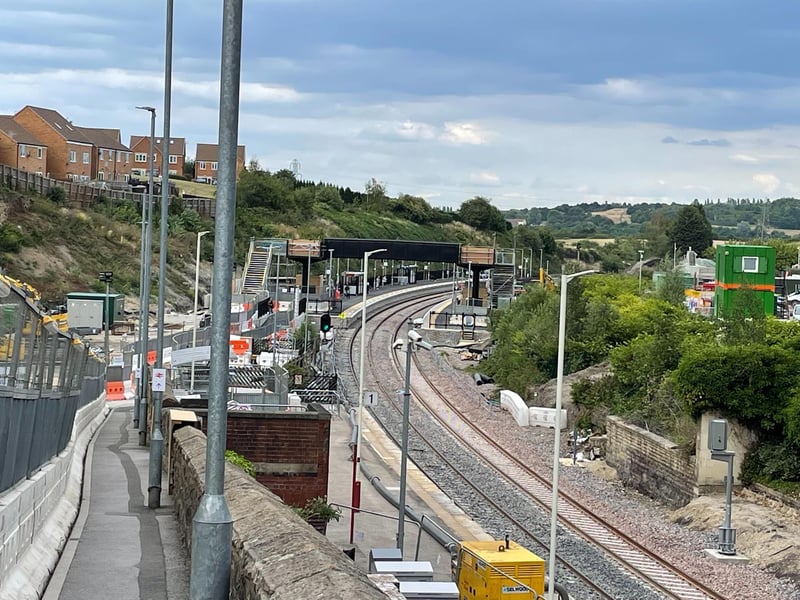 The new platform at Morley station opened in summer 2023, allowing for longer trains to service the station and finishing touches are now being made to the new footbridge and lifts.