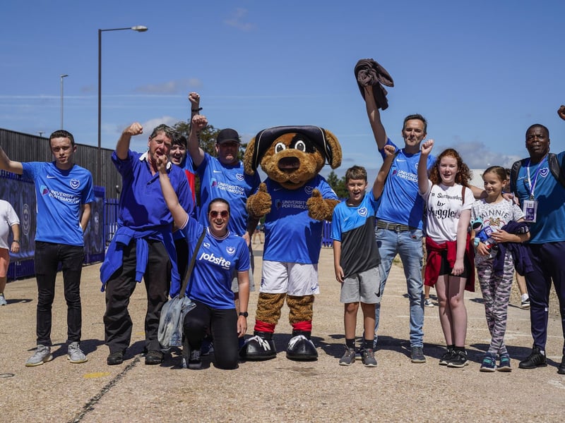 Portsmouth fans return to Fratton Park.