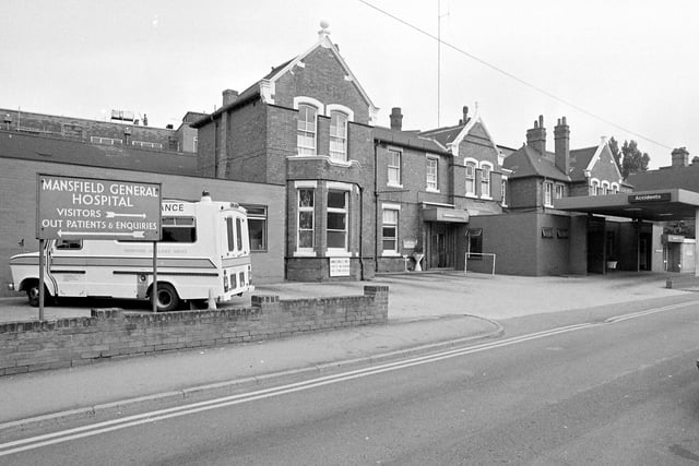 The hospital in it's heyday in 1980.