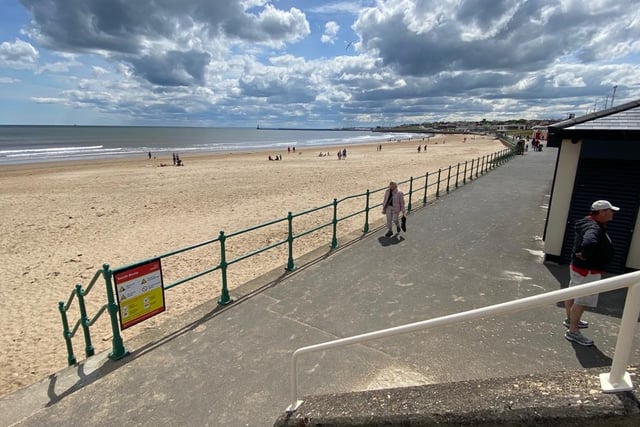 The beach appeared to remain fairly quiet on the first Saturday since the Prime Minister, Boris Johnson, announced lockdown measures will be eased slightly.