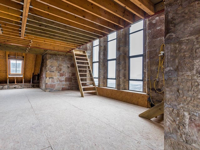 Second floor apartment.
