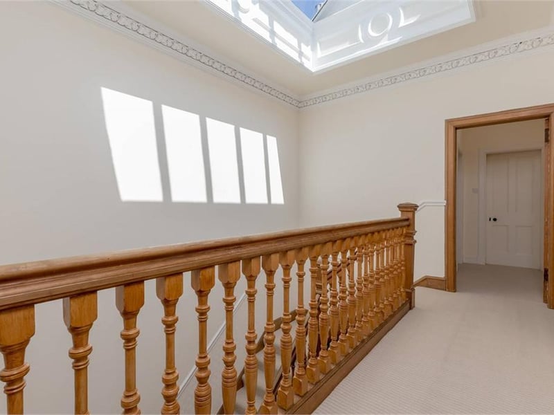 Second floor landing.