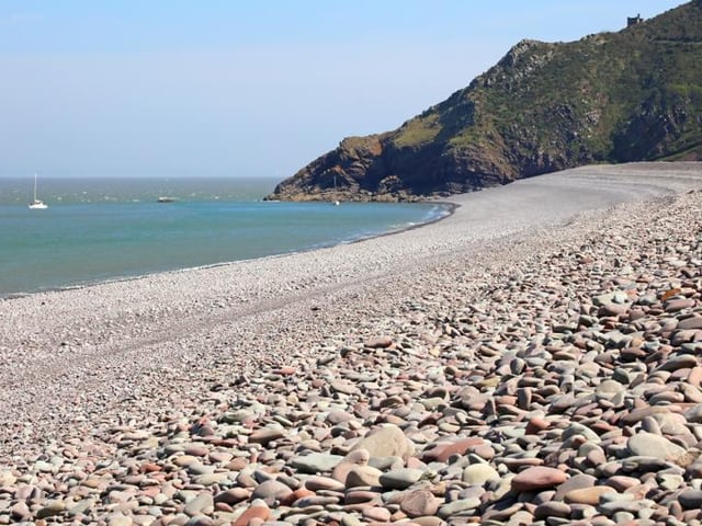 Bossington Beach is a pebble beach situated at the eastern end of Porlock Bay, Somerset. Behind the beach is a unique marshland, which attracts numerous rare species of bird and insect (Photo: Shutterstock)
