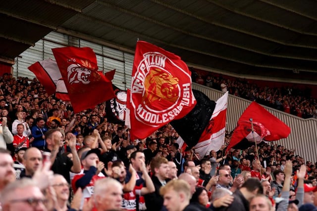 Middlesbrough fans may be frustrated with events on the pitch to start the season but they can be pleased with their efforts off it with almost 21,000 averaging inside the Riverside. (Photo by George Wood/Getty Images)
