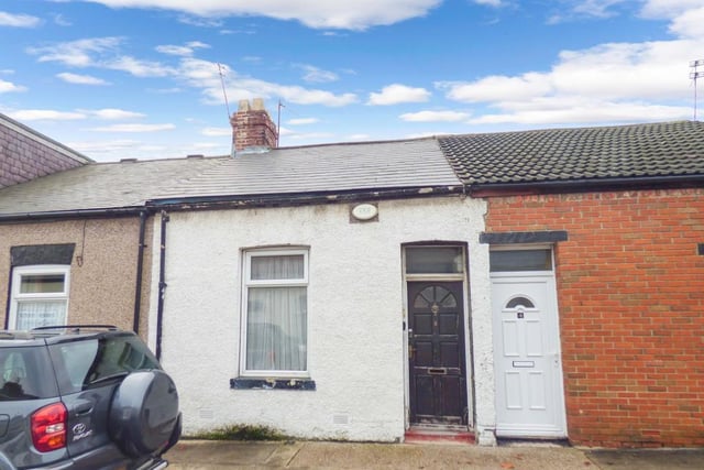 This one bedroom terraced house in Pallion is up for auction on Friday, December 18 with a £25,000 guide price.