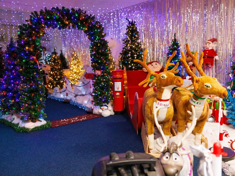 Leigh Park Christmas Grotto is gearing up to open on November 22. 

Pictured: Iside the Leigh Park Christmas Grotto  Picture:Marcin Jedrysiak