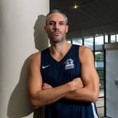 Sheffield Sharks star Mike Tuck has welcomed new investment into the British Basketball League. Photo: Bruce Rollinson.
