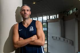 Sheffield Sharks star Mike Tuck has welcomed new investment into the British Basketball League. Photo: Bruce Rollinson.