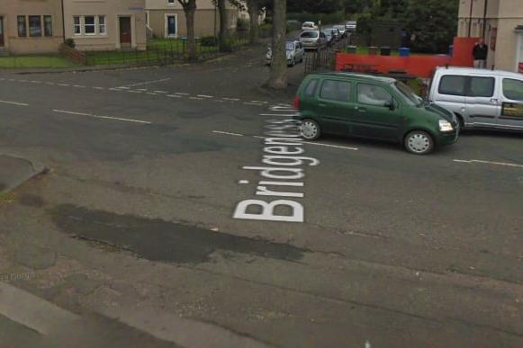 Temporary traffic lights will be in use on the A904, Bridgeness Road at Bridgeness Lane, Bo'ness until December 11 as part of public utility works. Picture: Google.