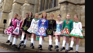 Dancers at the St George's Autumn Fayre in 2007.
