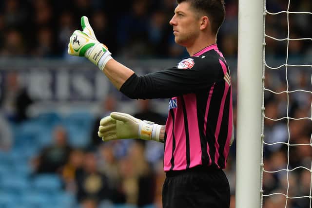 Kieren Westwood of Sheffield Wednesday during the Sky Bet Championship match between Leeds United and Sheffield Wednesday at Elland Road on October 4, 2014 in Leeds, England.  (Photo by Tony Marshall/Getty Images)