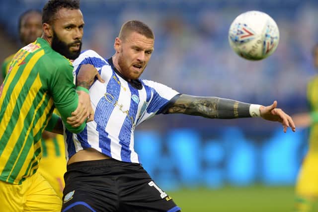 Connor Wickham produced another promising performance up front for Sheffield Wednesday but could not make it three in three. Pic Steve Ellis