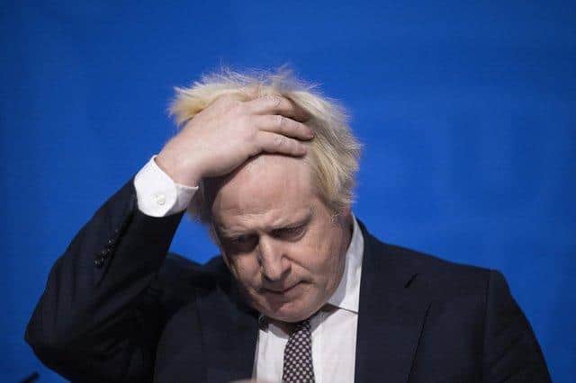 Prime Minister Boris Johnson allegedly attended a Downing Street garden drinks party while the nation was in lockdown on May 20, 2020. Picture Jeff Gilbert - Pool/Getty Images