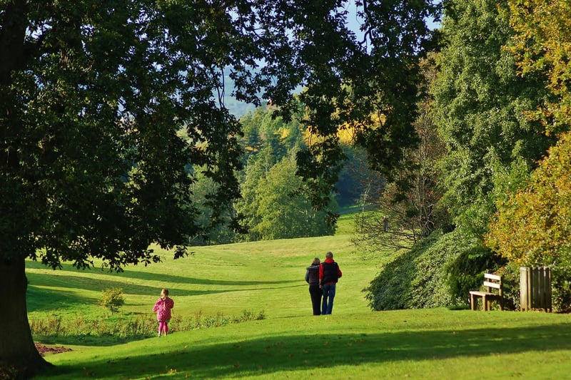 An ideal spot for a summer picnic, the park covers over 128 acres, with meadows, copses, woodland and gardens to explore.  There is also a children's play park, barbecue area, and coffee shop.