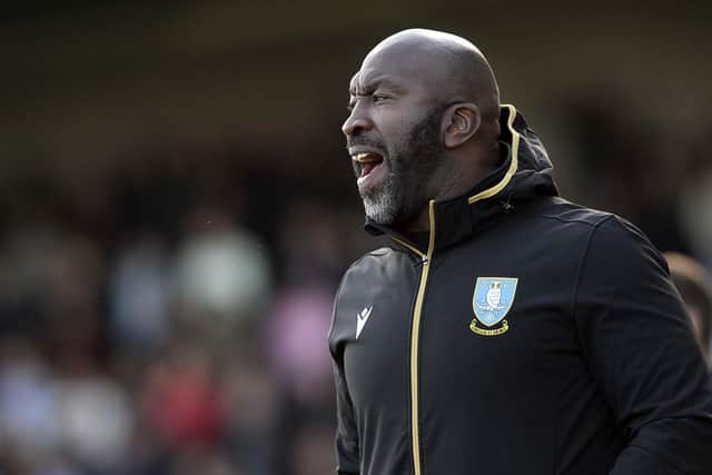 Darren Moore says he'd like to get on the pitch himself to help Sheffield Wednesday's defence.