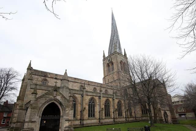 Chesterfield's Crooked Spire. 