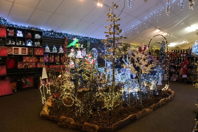Ferndale Garden Centre Christmas display