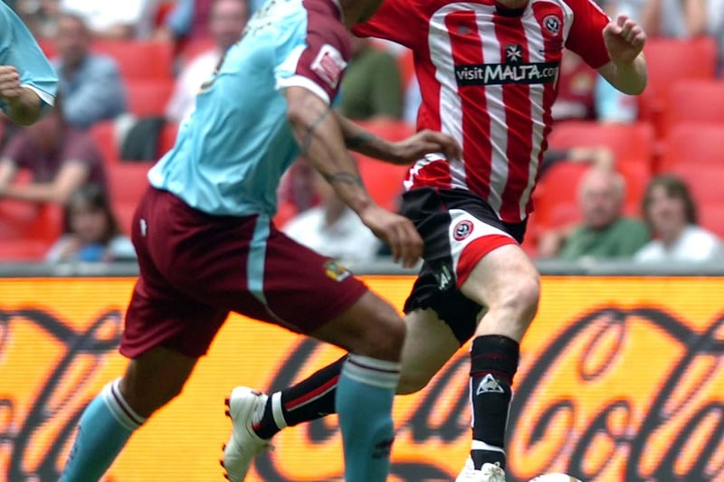 In January 2009, the Blades were in the play-off picture with striker James Beattie having scored 12 goals in half a season. Unfortunately they flogged him to Stoke and signed his namesake Craig Beattie instead. He scored one goal in 16 games and United couldn't score the goals to get them automatic promotion, eventually losing in the play-off final to Burnley