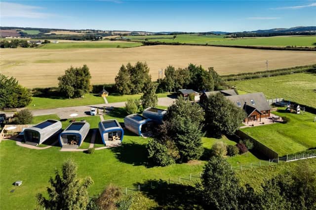 Whitemoss Lodge is situated on the site of the former Whitemoss Golf Club.