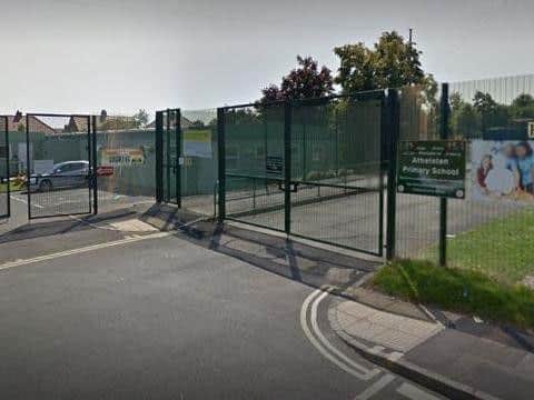 A man indecently exposed himself near to Athelstan Primary School in Sheffield