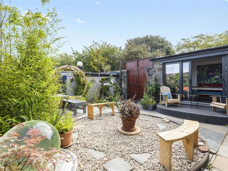 Rear garden.