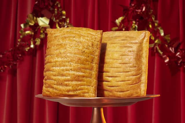Greggs has announced the return of Festive Bakes in its Sheffield stores, as well as a new Vegan Festive Bake which will be hitting shelves in November. Picture: Greggs.