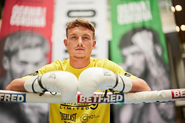 Sheffield super lightweight Dalton Smith. Photo: Mark Robinson Matchroom Boxing.
