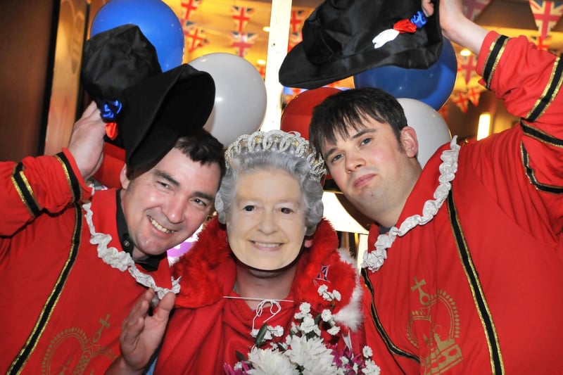 A right royal do helped raise funds for the Marie Currie charity when staff at Mecca Bingo, Sunderland dressed up for Jubilee Day in 2012.