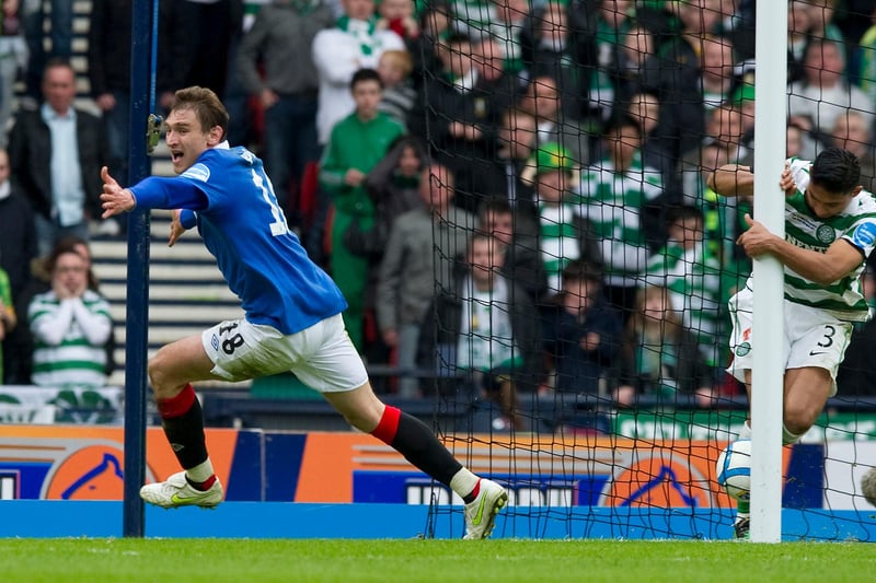 The blue half of Glasgow won this all-Old Firm final thanks to a goal from Nikica Jelavić in extra-time after the game had finished 1-1 in 90 minutes.