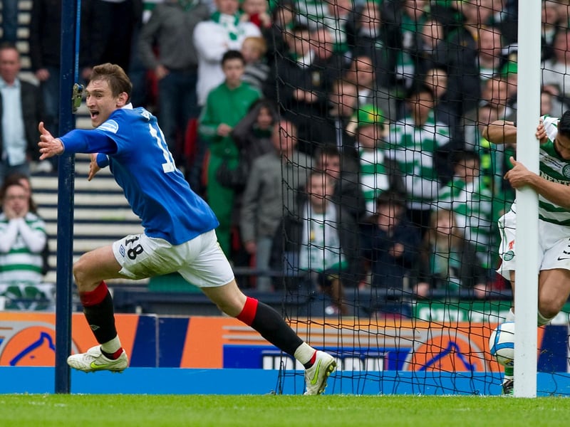 The blue half of Glasgow won this all-Old Firm final thanks to a goal from Nikica Jelavić in extra-time after the game had finished 1-1 in 90 minutes.