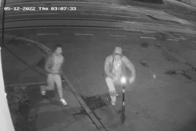 Police hunting the killer of Sheffield pizza chef Carlo Giannini have issued CCTV pictures of people they think could help the investigation.