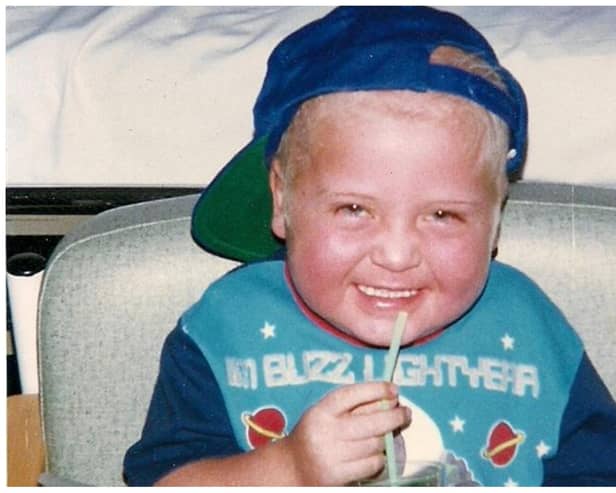 Little Luke was just four years old when he passed away