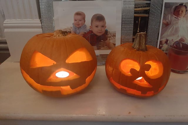 Some scary faces sent in by Tasha Davies.