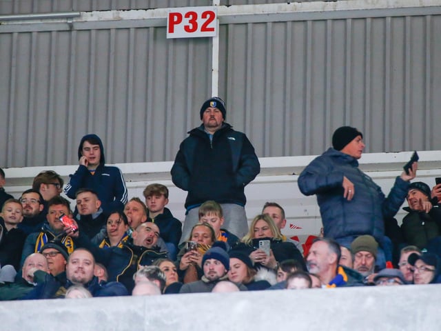 Our faces in the crowd.
