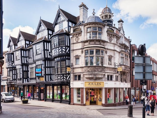 Just a few miles from the Welsh border is Shrewsbury, another town rated a happy place to live by residents. It’s a pretty town with plenty to do and see - including the ruins of the former Roman city.