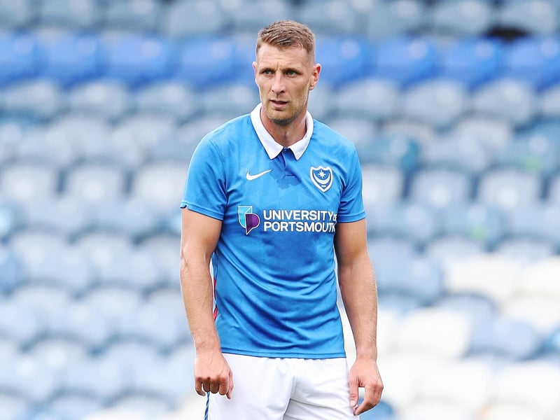 Quite a close call with Connor Ogilvie, but Brown's greater Pompey minutes in pre-season could well get him the nod.