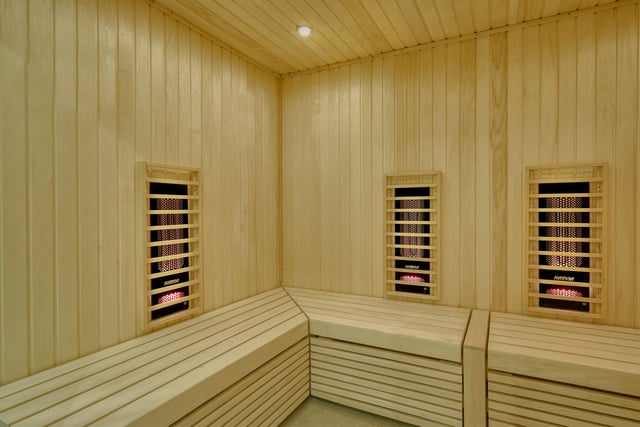 The infrared sauna which creates heat to warm the body rather than the air.