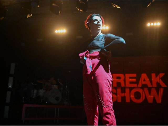 It was Yungblud's first Doncaster show under his stage name.