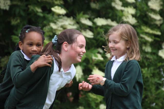 Pupils at Greengate Lane were praised for taking pride in their work