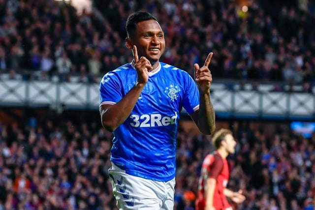 Substitute Morelos scored the fourth in a 4-0 win over the Gibraltar side