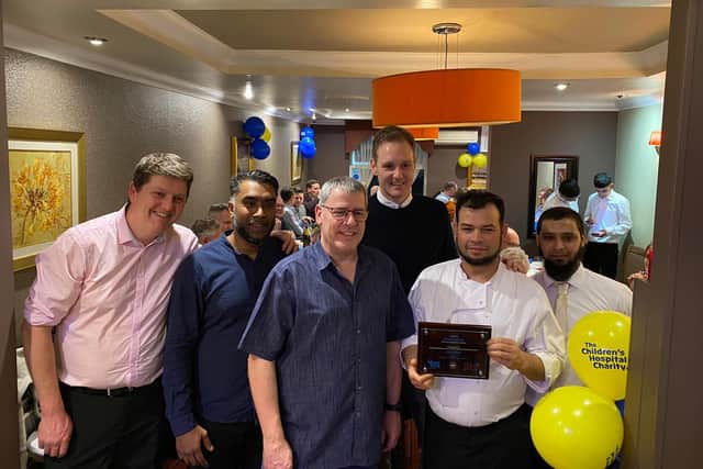 The staff at Prithiraj restaurant on Ecclesall Road in Sheffield are well known for their local charity events, which are often attended by BBC Breakfast presenter and Strictly Come Dancing star Dan Walker.