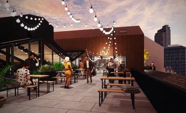 This is what the proposed rooftop bar could look like