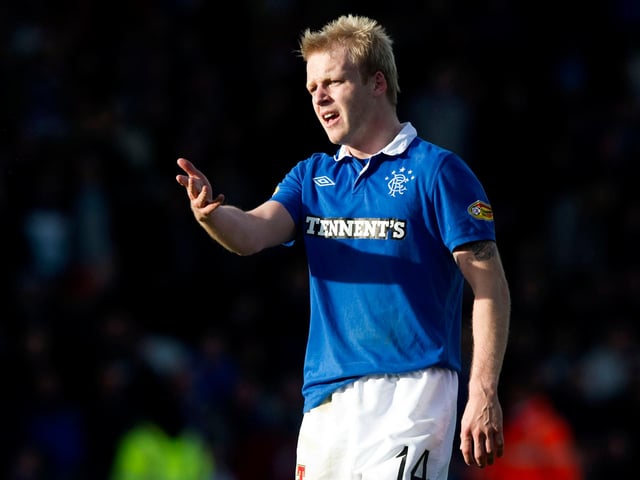 Hit his 15th goal of the season in the win over Kilmarnock. Would leave in 2012 and not remembered fondly by Rangers fans. Currently captain of Hearts.